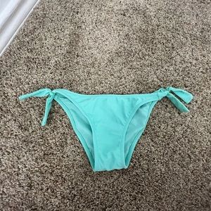 Teal Bikini Bottoms with Tie Sides